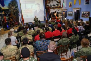 12 ноября 2019 года в музее боевой славы прошло Торжественное мероприятие "М. Т. Калашников - человек легенда"
